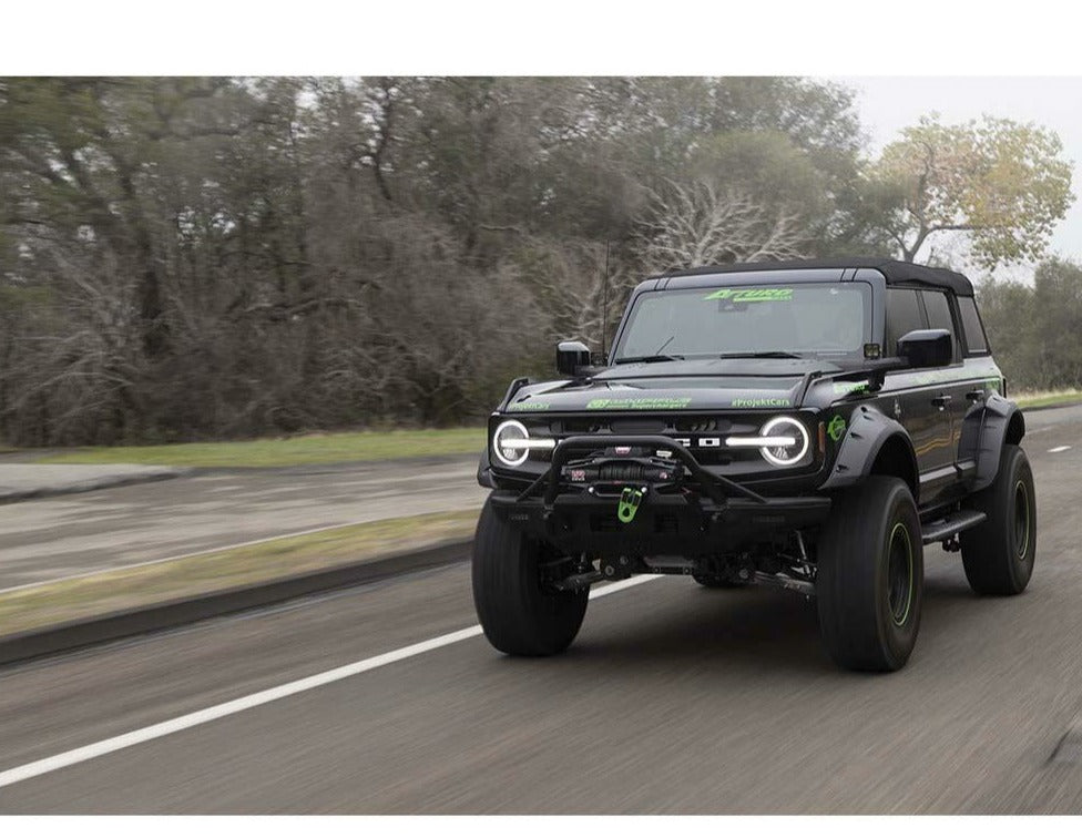 Belltech Suspension Lift Kit 0-4" w/Front and Rear Trail Performance Coilovers Ford Bronco 4WD 2021+