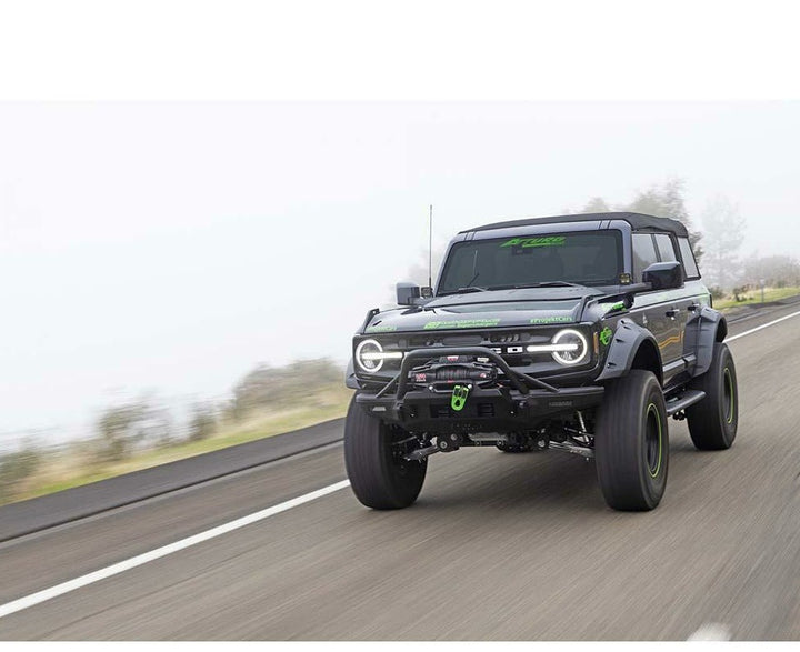 Belltech Suspension Lift Kit 0-4" w/Front and Rear Trail Performance Coilovers Ford Bronco 4WD 2021+