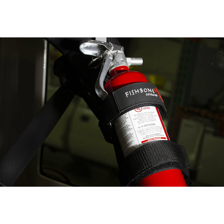 Fishbone Offroad Fire Extinguisher Holder for Jeep JK Jk JT (2007-2025)