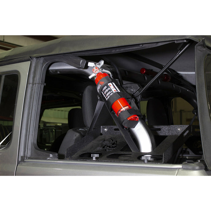 Fishbone Offroad Fire Extinguisher Holder for Jeep JK Jk JT (2007-2025)