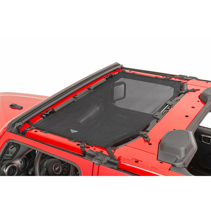 MasterTop ShadeMaker Freedom Mesh Bimini Top Plus for 2018-25 Jeep Wrangler JL Unlimited