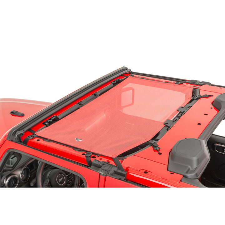 MasterTop ShadeMaker Freedom Mesh Bimini Top Plus for 2018-25 Jeep Wrangler JL Unlimited