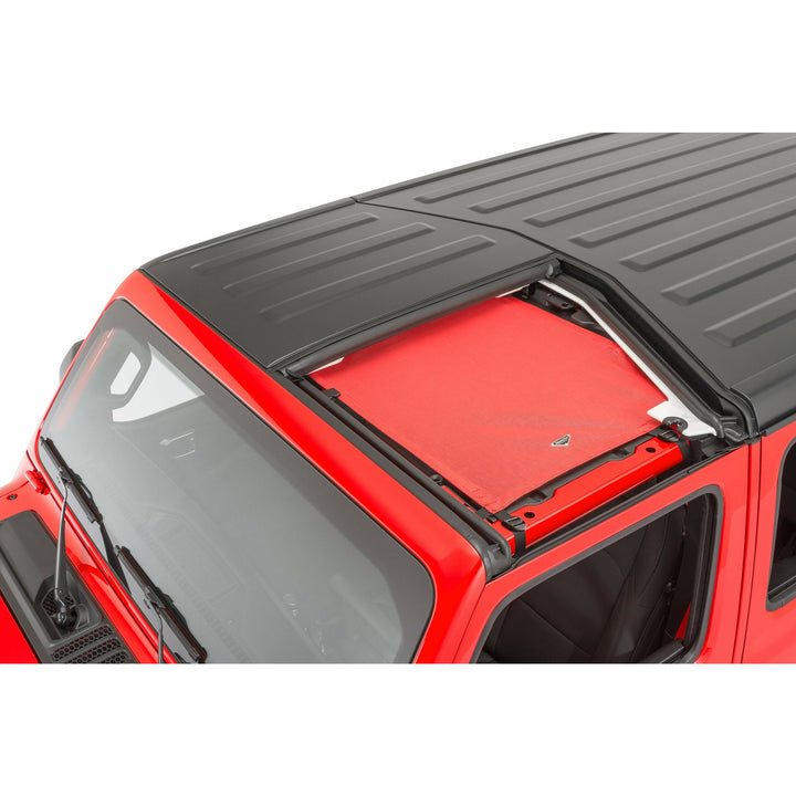 MasterTop ShadeMaker Freedom Mesh Bimini Top Plus for 2018-25 Jeep Wrangler JL Unlimited