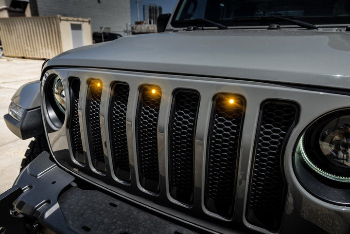 Oracle Lighting Pre-Runner Style LED Grille Light Kit for 18-25 Wrangler and Gladiator