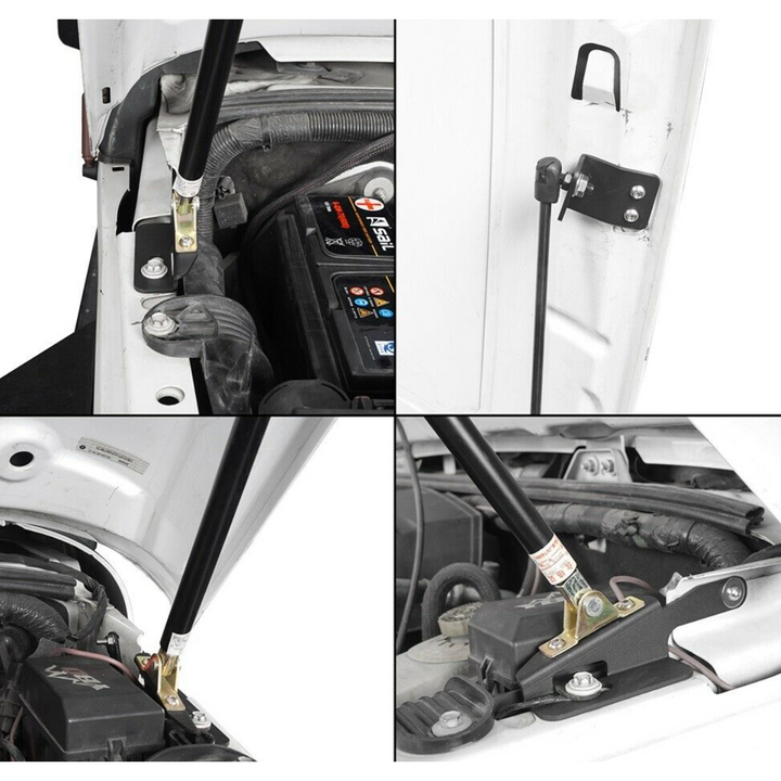 RIVAL Hood Lifts 2007-2025 Jeep Wrangler JL except 392 | 2020-2025 Jeep Gladiator except Mojave