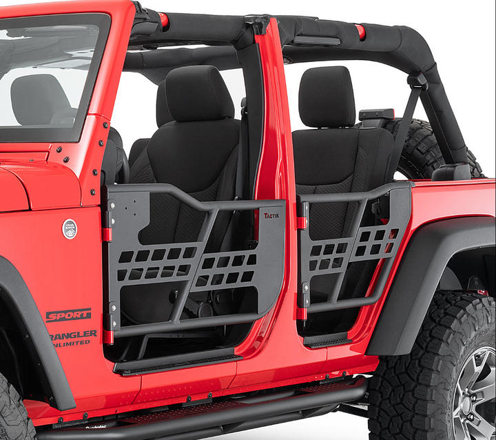 Carnivore Tube Doors for 07-18 Jeep Wrangler JK