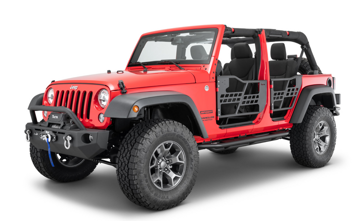 Carnivore Tube Doors for 07-18 Jeep Wrangler JK