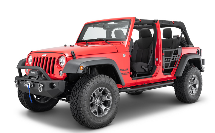 Carnivore Tube Doors for 07-18 Jeep Wrangler JK