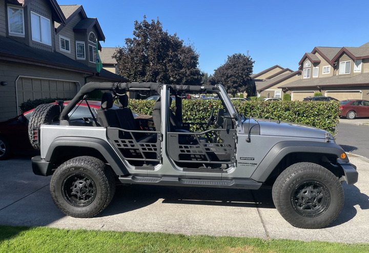 Carnivore Tube Doors for 07-18 Jeep Wrangler JK
