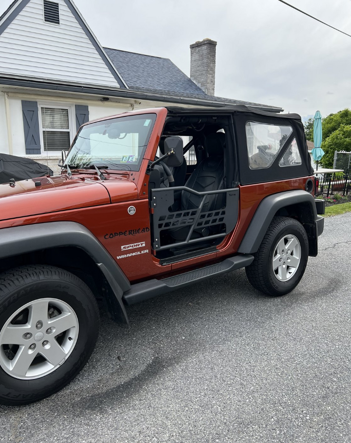 Carnivore Tube Doors for 07-18 Jeep Wrangler JK