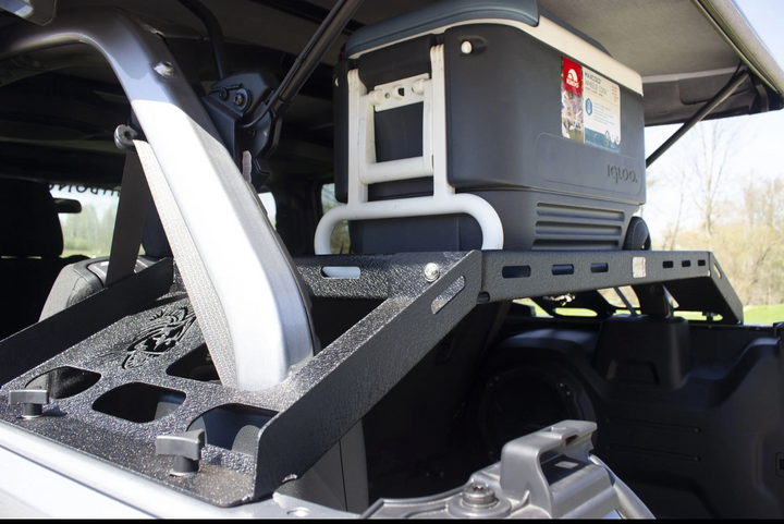 Fishbone Offroad interior Storage Rack for 18-25 Jeep Wrangler JLU 4-Door