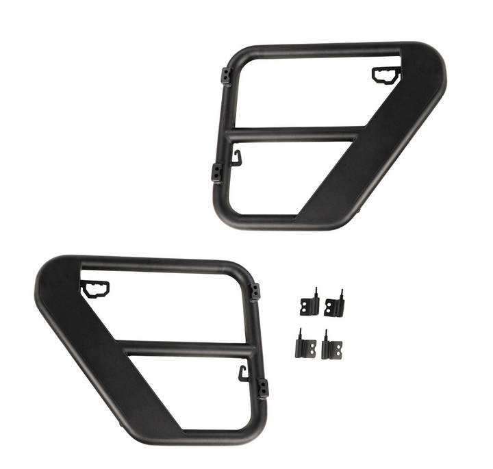 Rugged Ridge Fortis Tube Doors for 07-18 Jeep Wrangler JK Unlimited 4-Door