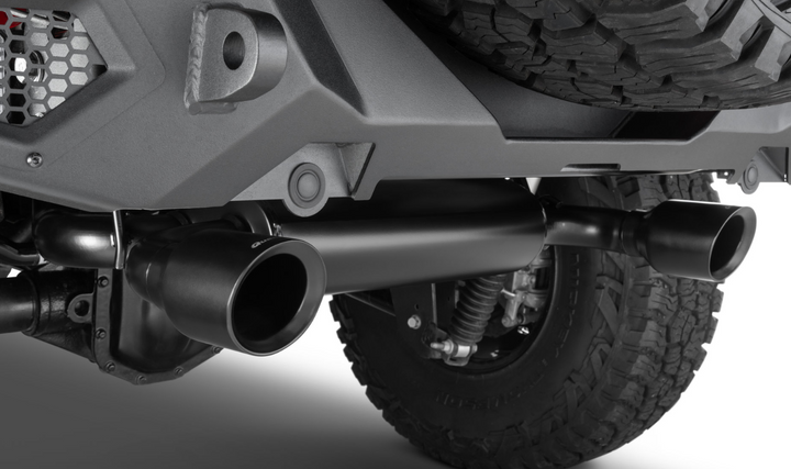 Quadratec Axle Back Exhaust for 18-26 Jeep Wrangler JL with 3.6L or 2.0L Engine