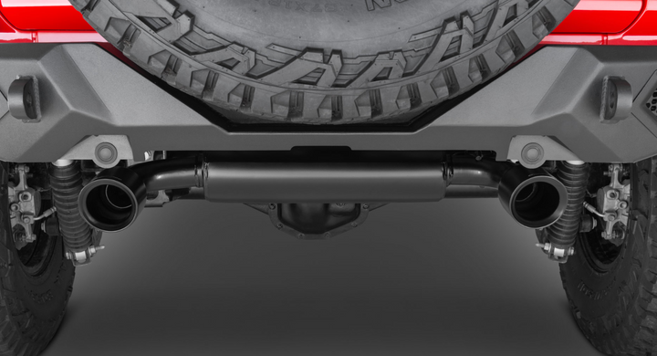 Quadratec Axle Back Exhaust for 18-26 Jeep Wrangler JL with 3.6L or 2.0L Engine