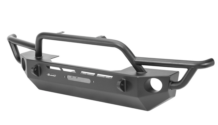 Quadratec QRC Front Winch Ready Bumper Full Width for 18-26 Jeep Wrangler JL Gladiator JT