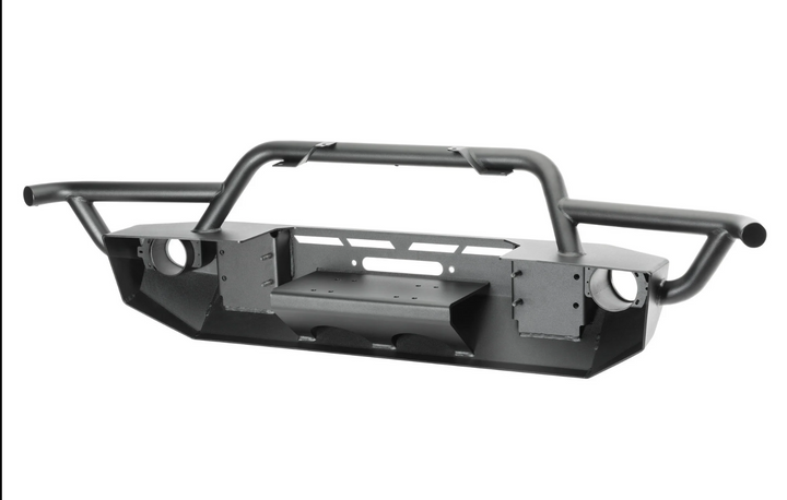 Quadratec QRC Front Winch Ready Bumper Full Width for 18-26 Jeep Wrangler JL Gladiator JT