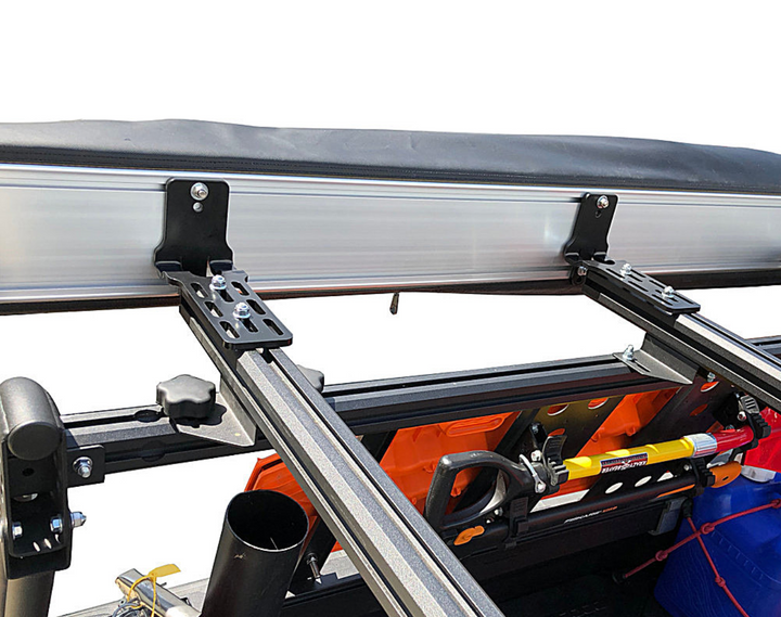 Overland Vehicle Systems Nomadic 270 LT Awning with Black Storage Cover