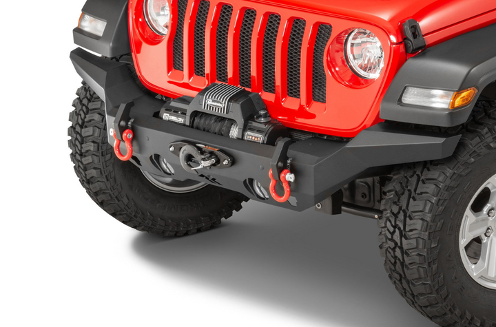 Rugged Ridge HD Full Width Front Bumper for 07-22 Jeep Wrangler JL, JK & Gladiator JT
