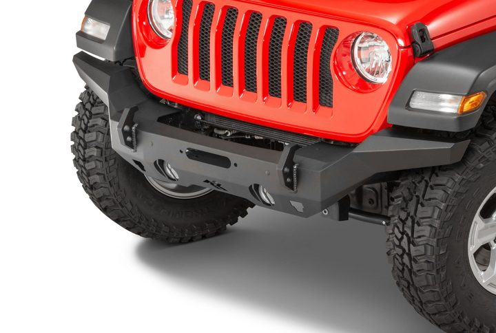 Rugged Ridge HD Full Width Front Bumper for 07-22 Jeep Wrangler JL, JK & Gladiator JT