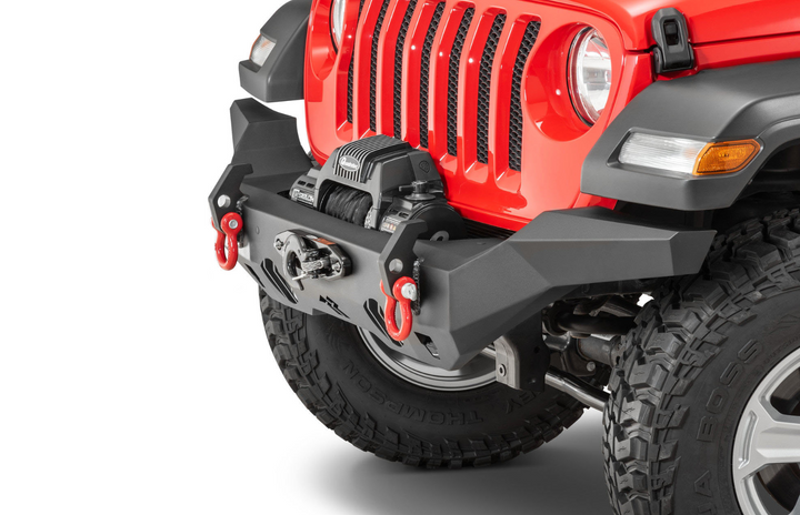 Rugged Ridge HD Full Width Front Bumper for 07-22 Jeep Wrangler JL, JK & Gladiator JT