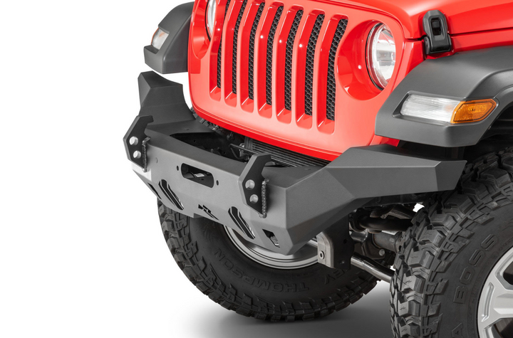 Rugged Ridge HD Full Width Front Bumper for 07-22 Jeep Wrangler JL, JK & Gladiator JT