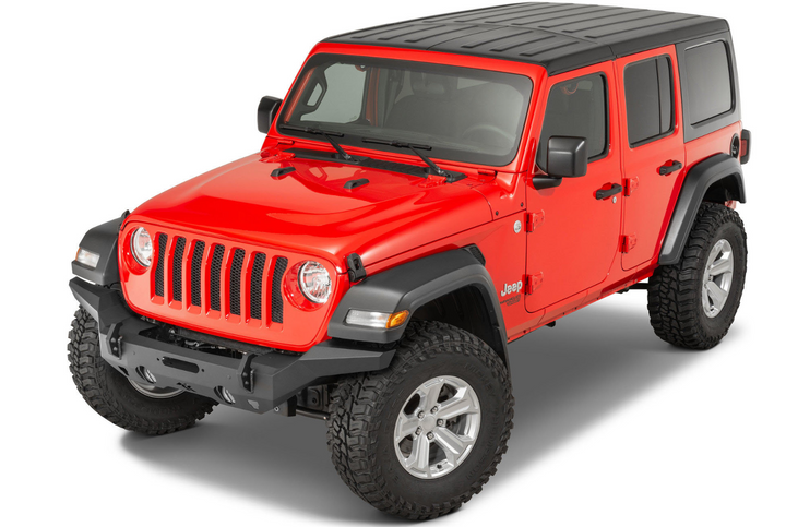 Rugged Ridge HD Full Width Front Bumper for 07-22 Jeep Wrangler JL, JK & Gladiator JT