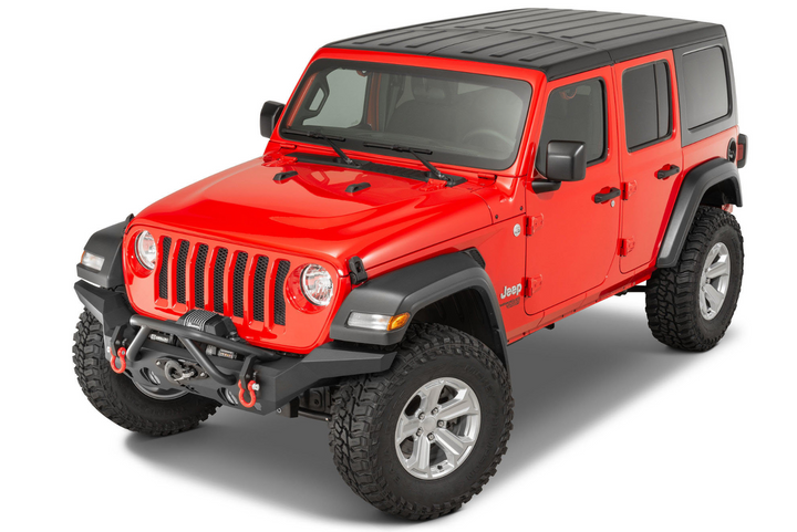 Rugged Ridge HD Full Width Front Bumper for 07-22 Jeep Wrangler JL, JK & Gladiator JT