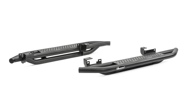 Quadratec QRC Side Armor with Step for 18-26 Jeep Wrangler JL 2-Door