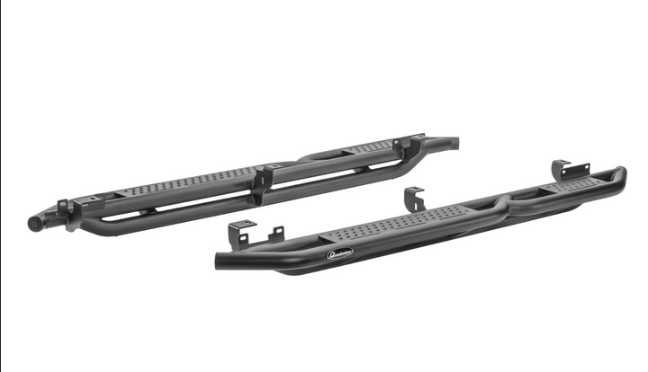 Quadratec QRC Side Armor with Step for 18-26 Jeep Wrangler JL Unlimited 4-Door
