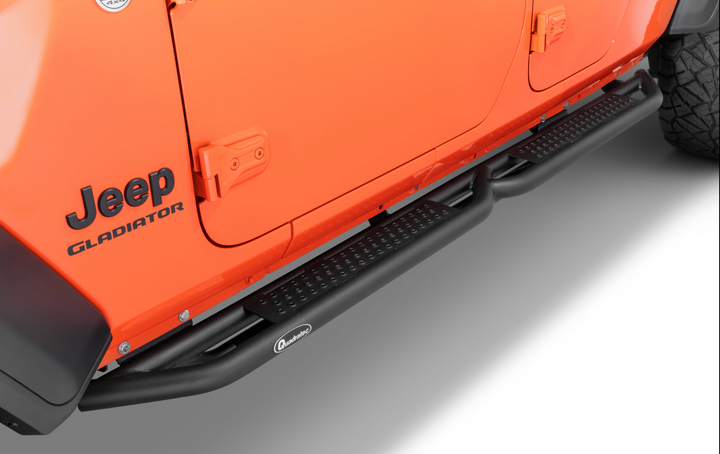 Quadratec QRC Side Armor with Step for 20-26 Jeep Gladiator JT