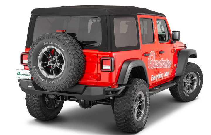 Quadratec QRC Rear Bumper for 18-26 Jeep Wrangler JL
