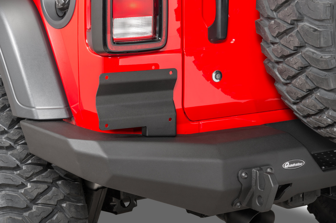 Quadratec Brute Strength Aluminum Rear Bumper for 18-25 Jeep Wrangler JL
