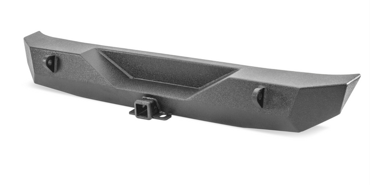 TACTIK HD Rear Bumper with 2" Receiver Hitch for 07-18 Jeep Wrangler JK