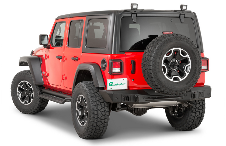 Go Rhino Rockline Full Width Rear Bumper for 18-25 Jeep Wrangler JL