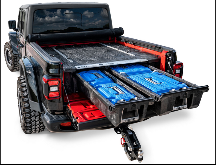 Decked MJ1 Truck Bed Storage System for 2020-2025 Jeep Gladiator JT