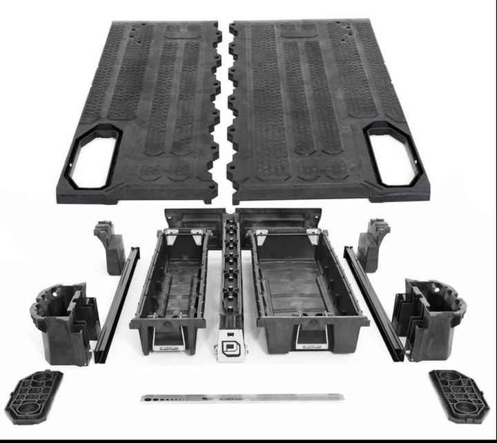 Decked MJ1 Truck Bed Storage System for 2020-2025 Jeep Gladiator JT