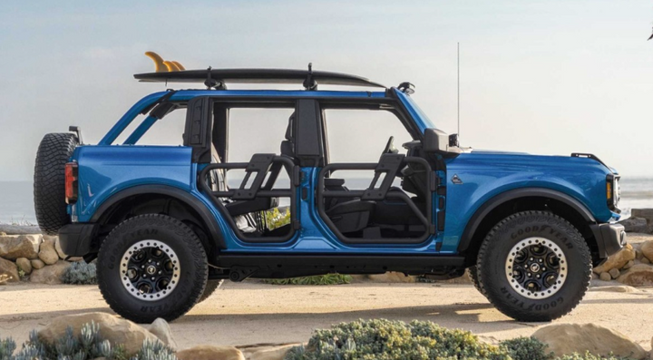 Ford Performance Tube Doors for Ford Bronco 2021-2024