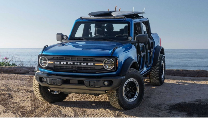 Ford Performance Tube Doors for Ford Bronco 2021-2024