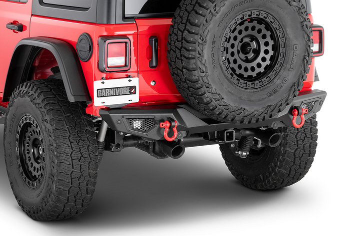 Carnivore Rear Bumper for 18-26 Jeep Wrangler JL Unlimited 4-Door