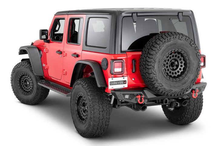 Carnivore Rear Bumper for 18-26 Jeep Wrangler JL Unlimited 4-Door
