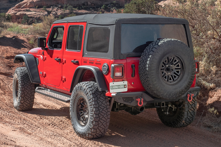 Carnivore Rear Bumper for 18-26 Jeep Wrangler JL Unlimited 4-Door