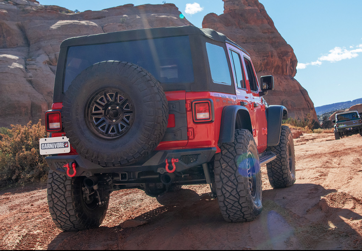 Carnivore Rear Bumper for 18-26 Jeep Wrangler JL Unlimited 4-Door