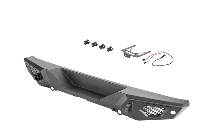 Carnivore Rear Bumper for 18-26 Jeep Wrangler JL Unlimited 4-Door