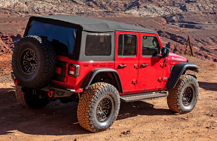 Carnivore Side Steps for 18-26 Jeep Wrangler JL