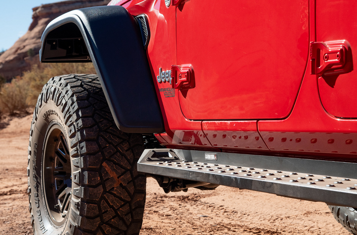 Carnivore Side Steps for 18-26 Jeep Wrangler JL
