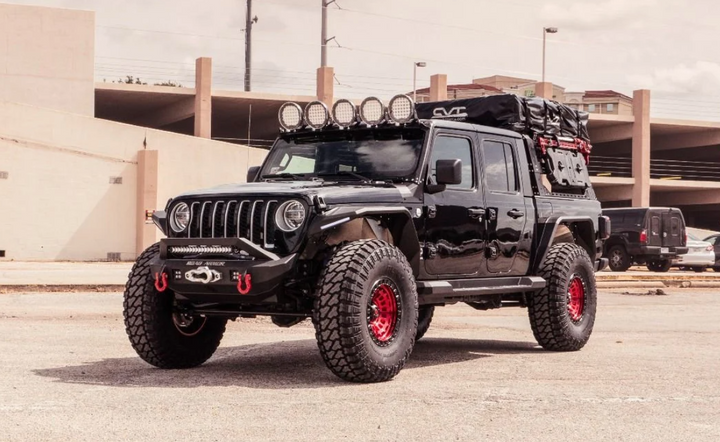 Road Armor Stealth Running Board Steps for 2020-2026 Jeep Gladiator JT