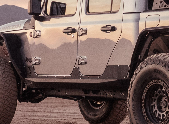 Road Armor Stealth Body Armor Rocker Panels for 2020-2026 Jeep Gladiator JT