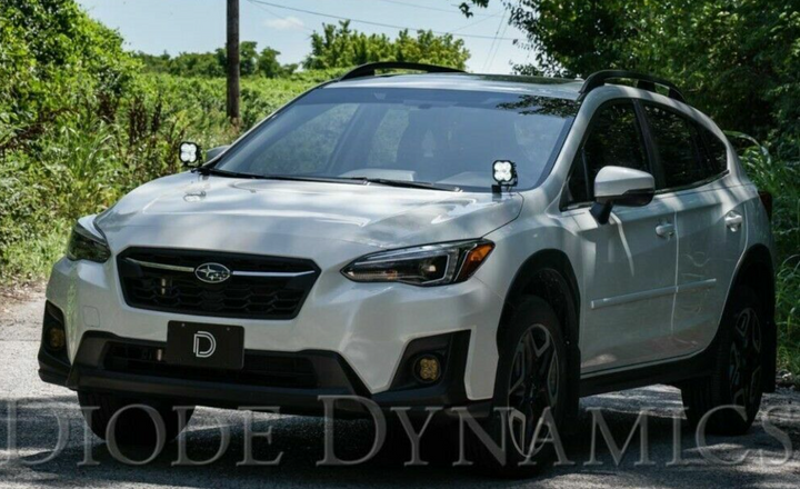 Subaru Crosstrek 2018-2023 | Diode Dynamics SS3 LED Ditch Light Kit - Pro White Driving