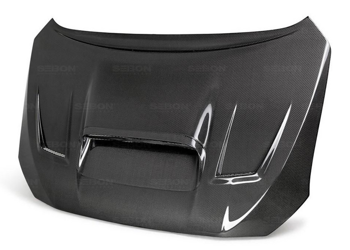 Seibon VS-Style Gloss Carbon Fiber Hood Subaru WRX/STI 2015-2021