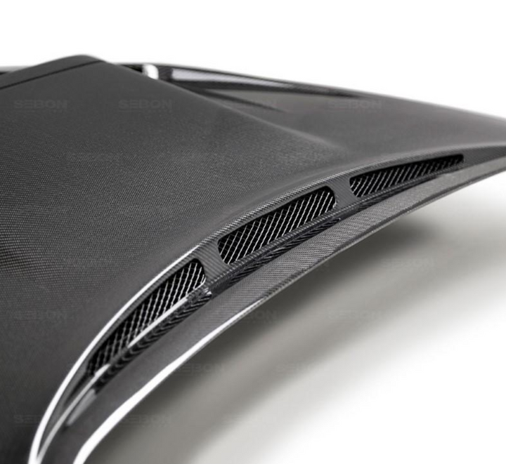 Seibon VS-Style Gloss Carbon Fiber Hood Subaru WRX/STI 2015-2021